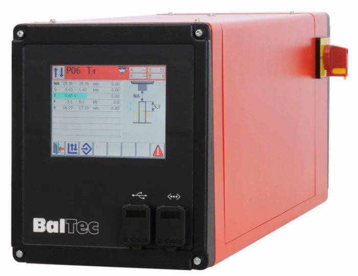 Dispositivo BalTecs Process Control HPP-25 para máquinas CLASSIC-HPP para controlar y supervisar el proceso de remachado